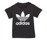 adidas Black T-Shirt Boys Trefoil, Black, 12-18 Months