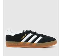 adidas Black & White Gazelle Indoor Youth Trainers UK 3 (EU 35½)