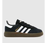 adidas Black & White Handball Spezial Toddler Trainers UK 8.5 (EU 26)