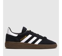adidas Black & White Handball Spezial Youth Trainers UK 4