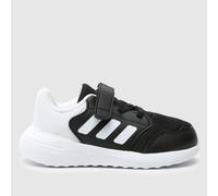 adidas Black & White Tensaur Run 3.0 Toddler Trainers UK 3 (EU 19)