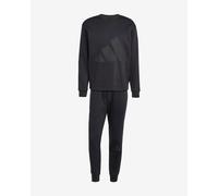 adidas Bold Logo Tracksuit Pure Black Women - S