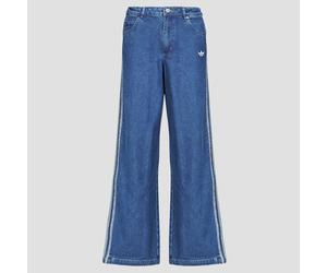 adidas Bootcut Jeans Adicolor Denim 3-Stripes Track Pants in Blue US 30 / 32
