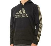 Adidas BOS Fleece Camo Logo Hoodie Black Size Medium