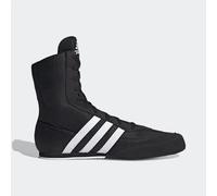 Adidas Box Hog 2 Boxing Boots - Black/White Mens Kids Boxing Ring Fight Shoes