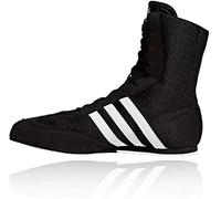 adidas Box Hog 2 Men's Boxing Boots, Black/White/Black, 7.5 UK