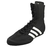 Adidas Box Hog Boxing Boots - Black White Mens Fight Kids Boxing Shoes