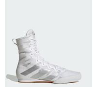 Adidas Box Hog 4 Boxing Boots - Cloud White / Silver Metallic / Core Black Mens