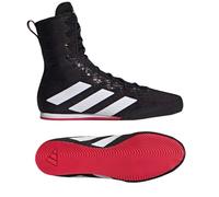 Adidas Box Hog 4 Boxing Boots Core Black Boxing Shoes Adult Kids Ring Trainers