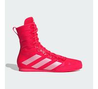 Adidas Box Hog 4 Boxing Boots - Lucid Red Mens Kids Boxing Ring Fight Shoes