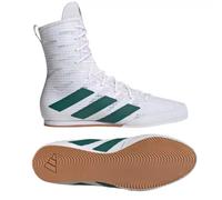 Adidas Box Hog 4 Boxing Boots White Boxing Shoes Ring Canvas Sparring Trainers