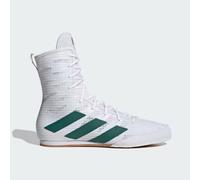 Adidas Box Hog 4 Boxing Boots - White Ring Sparring Shoes