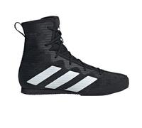 adidas Box Hog 4 Junior Boxing Shoes | UK J3 in Core Black/Cloud White