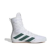 adidas Box Hog 4 Kids Boxing Boots Hi White/Green/Black 5 UK Child