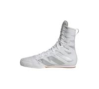 Adidas Box Hog 4 Boxing Boots - Cloud White / Silver Metallic / Core Black Ring