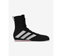 adidas Box Hog 4 Men's Boxing Shoes | UK 9 in Core Black/Cloud White/Pure Ruby