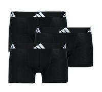 adidas Trunk (3PK) - Active Flex Cotton - Comfortable Underwear, 000 Black, L