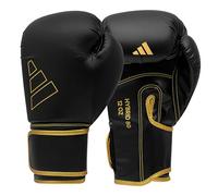 Adidas boxing gloves (Black/Gold, 16 oz)