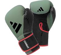 Adidas Boxing Gloves, Training, Sparring, Boxing Bag Workouts, For Men, Women, Kids, PU, Strap Provides Wrist Support, Hook, Punch, Combat 50, 8 10 12 14 16oz