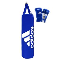 Adidas Boxsack/Boxhandschuhe Blue Corner Boxing Kit ADIBAC11SMU