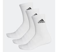 Adidas boy 3 Pairs Socks Crew White 3 Stripes size juniors size Small 4-6 Unisex
