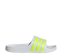 adidas Boys Adilette Aqua in Ftwr White/Sola - Size UK 10 Kids