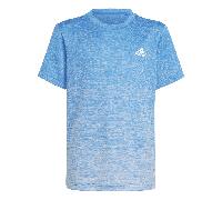 Adidas Boys AEROREADY Gradient T-Shirt Colour: Blue, Size: 9-10 years