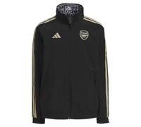 adidas Boys Arsenal x Ian Wright Anthem Jacket Black 7-8 Years