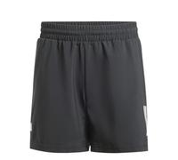 adidas Boy's Boys Club Tennis 3-Stripes Shorts, Black, 7-8 Years