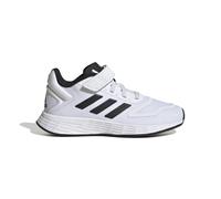 adidas Boys Boy's Junior Duramo 10 Running Shoes in White Black - Size UK 4.5