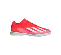 adidas Boys Boy's Junior X Crazyfast League Indoor Football Boots in Red Textile - Size UK 10.5 Kids