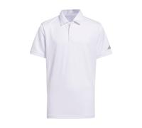adidas boys Boys' Performance Polo Shirt Golf Shirt, White, M