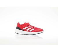 adidas Boys Boy's Run Falcon 3.0 Trainers in White red Textile - Size UK 13.5 Kids