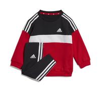 adidas Boys Boy's Tiberio 3-Stripes Colorblock Leggings Set in Black-White - Size 1-2Y
