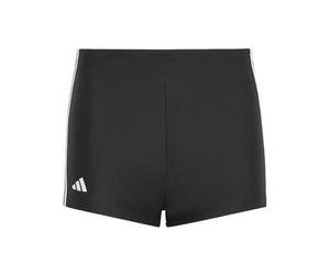 adidas Boy's Classic 3-Stripes Swim Boxers, Black / White, 7-8 Years
