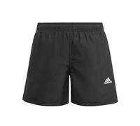 adidas Boy's Classic Badge of Sport Swim Shorts, Black, 7-8 Years