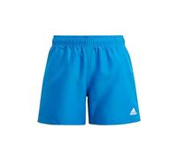 adidas Boy's Classic Badge of Sport Swim Shorts, Bright Royal/White, 7-8 Years