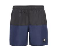 Adidas Boys Colorblock Swim Short Colour: Black, Size: 9-10 years