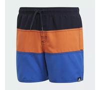 Adidas Boys Colorblock Swim Shorts Kids Beach Swimming Pool Training Short