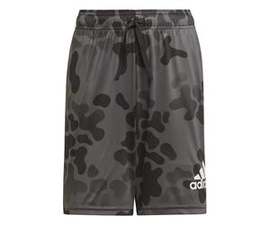 Adidas Boys Designed to Move Camo Short Colour: Black, Size: 11-12 years