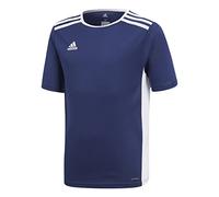 adidas Boy's Entrada 18 Jsyy JERSEY SHORT SLEEVE , Dkblue/White, 152 UK