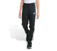 adidas Boys' Fleece 3-Stripe Jogger Sweatpants, Black, 10-12