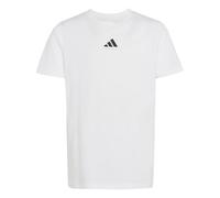 adidas Boy's Football Category Graphic Shirt, White, 13-14 Years
