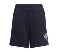 Adidas Boys Girls Cotton French Terry Shorts Junior Kids Sports Fleece Navy