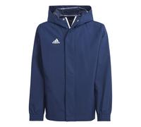 Adidas Boys Girls Rain Jacket Junior Waterproof Coat Wind Stopper Lightweight