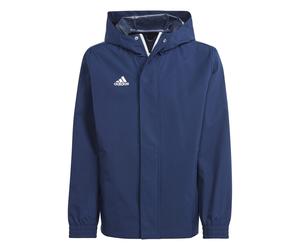 Adidas Boys Girls Rain Jacket Junior Waterproof Coat Wind Stopper Lightweight