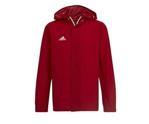 Adidas Boys Girls Rain Jacket Waterproof Coat Top Hoodie Wind Stopper Junior