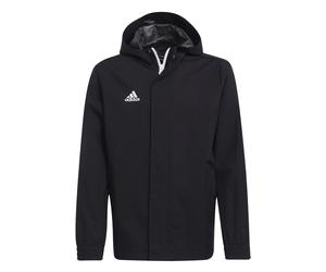 Adidas Boys Girls Rain Jacket Waterproof Coat Top Hoodie Wind Stopper Junior