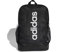 adidas Boys Girls Unisex Kids Branded Linear Backpack black/white One size 9.69L