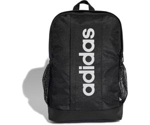adidas Boys Girls Unisex Kids Branded Linear Backpack black/white One size 9.69L